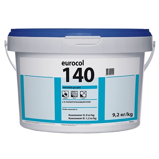 2-К Полиуретановый клей Eurocol 140 Euromix PU Pro