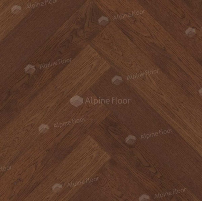 Инженерная доска Alpine Floor CASTLE Дуб Браун Стори EW203-09
