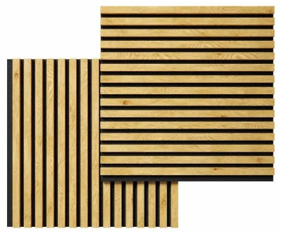 Акустические стеновые панели Cosca Decor, войлок, ДУБ МЕДНЫЙ (600х600 мм)