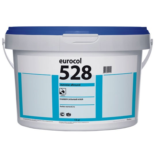 Клей для LVT и других виниловых покрытий Eurocol 528 Eurostar Allround 13 кг