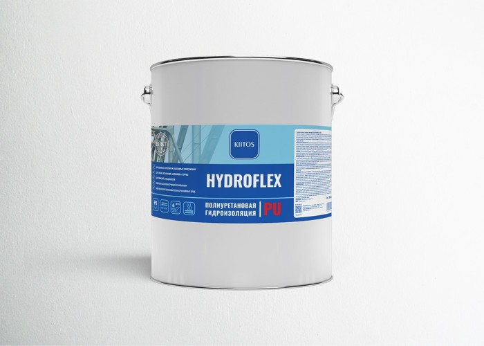Полиуретановая однокомпонентная гидроизоляционная мастика KIITOS HYDROFLEX 25 кг